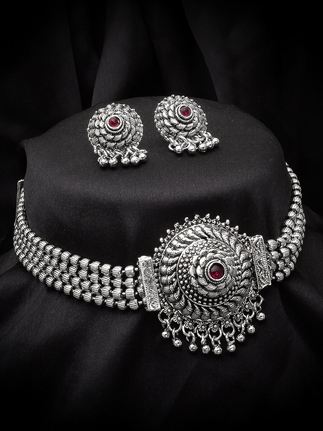 Silver Necklace set